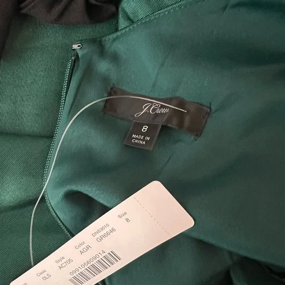 J. Crew Teal Sleeveless Midi Dress - Picture 5 of 5